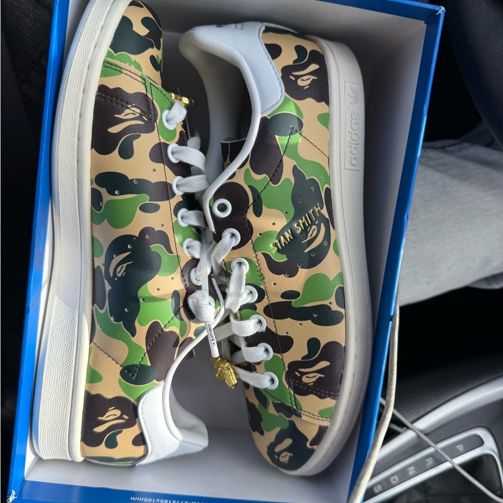 Adidas x Bape / Stan Smith Camo size 7 US